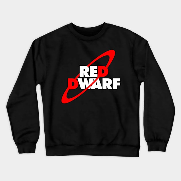 Red Dwarf (original logo) Crewneck Sweatshirt by Stupiditee